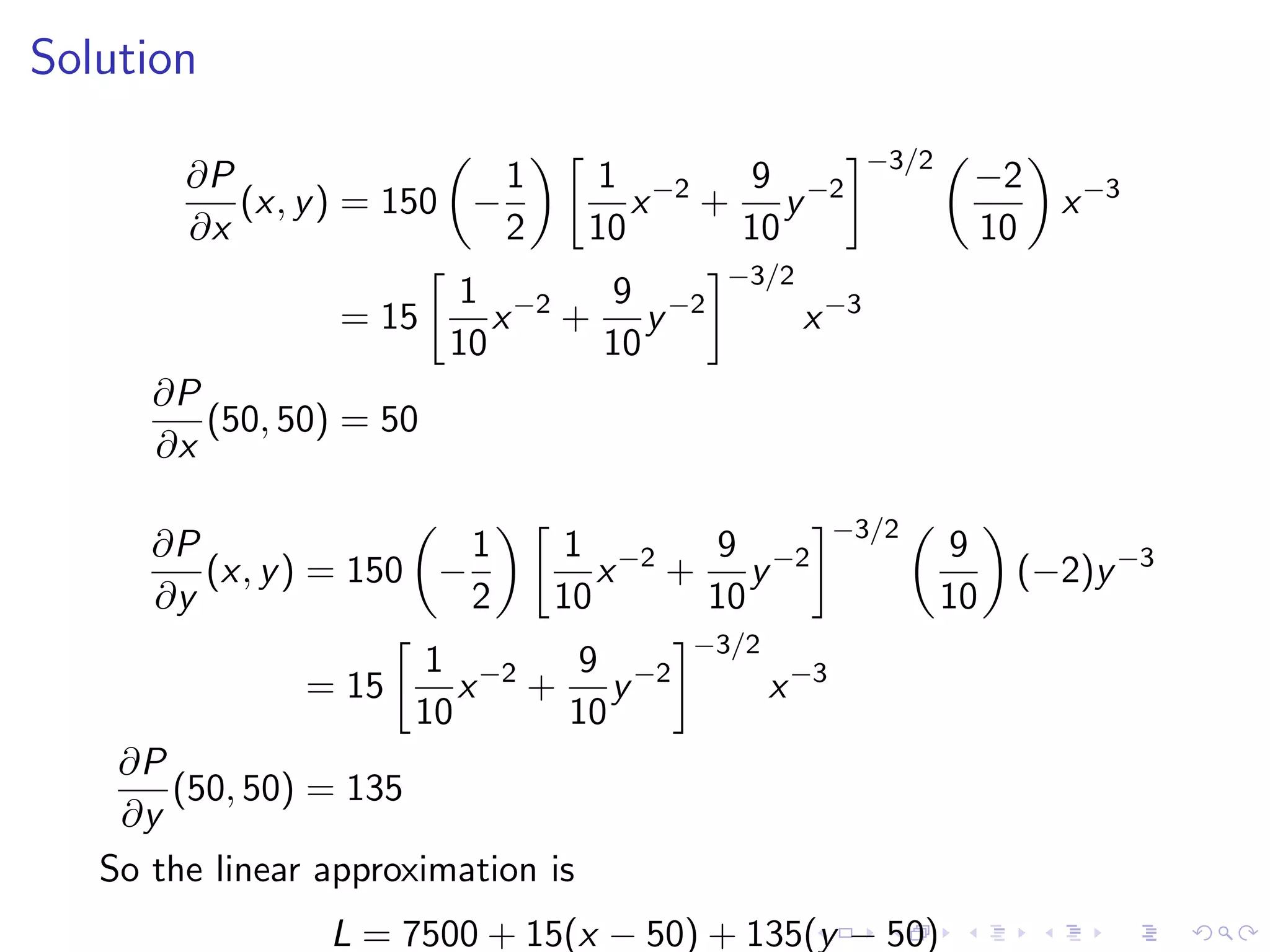 Lesson20 Tangent Planes Slides+Notes