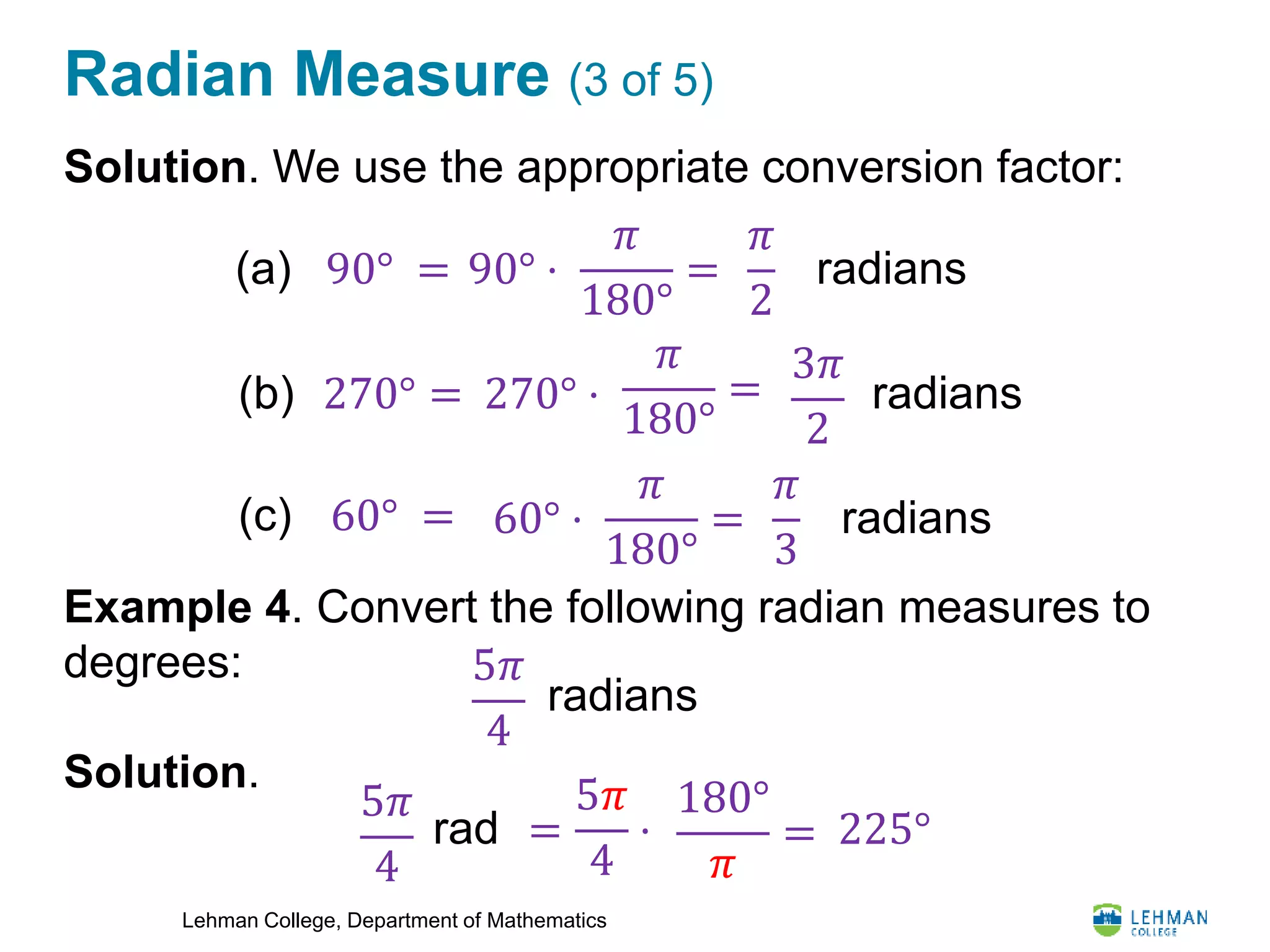 Lesson 20: Trigonometric Functions of Any Angle Part 1 | PPTX