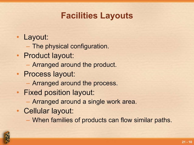 Lesson 21 Managing Operations Quality And Productivity PPT