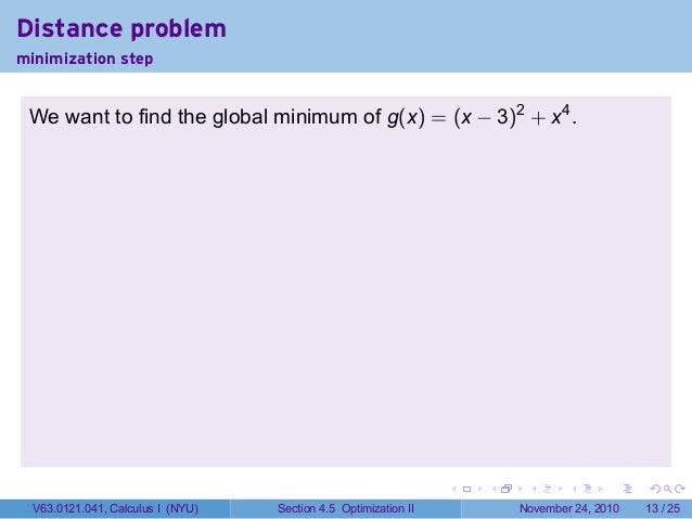 2-2x3+3 solution for slides) 22: Optimization Lesson (Section II 041