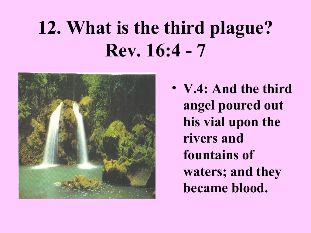 Lesson 22 revelation seminars the seven plagues of revelation