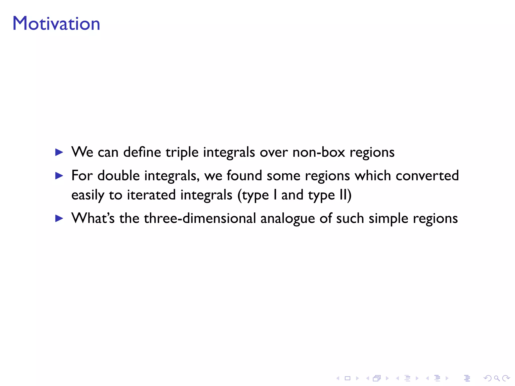 Lesson 22: Triple Integrals