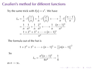 Lesson 23: Areas and Distances (Section 10 version)