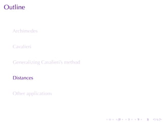 Lesson 23: Areas and Distances (Section 10 version)