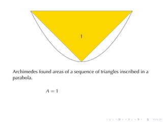 Lesson 23: Areas and Distances (Section 10 version)