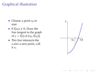 Lesson 23: Newton's Method