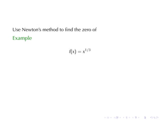 Lesson 23: Newton's Method
