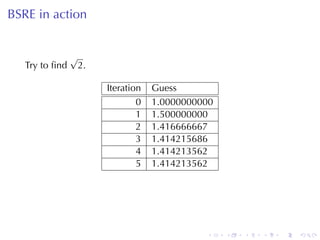 Lesson 23: Newton's Method