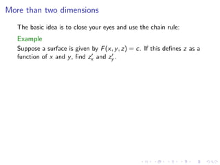 Lesson24    Implicit  Differentiation Slides