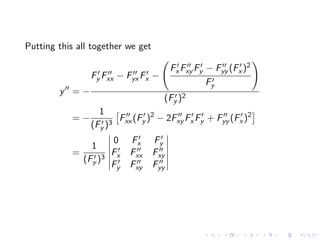 Lesson24    Implicit  Differentiation Slides