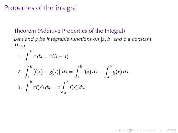 Lesson 24: The Definite Integral (Section 10 version)