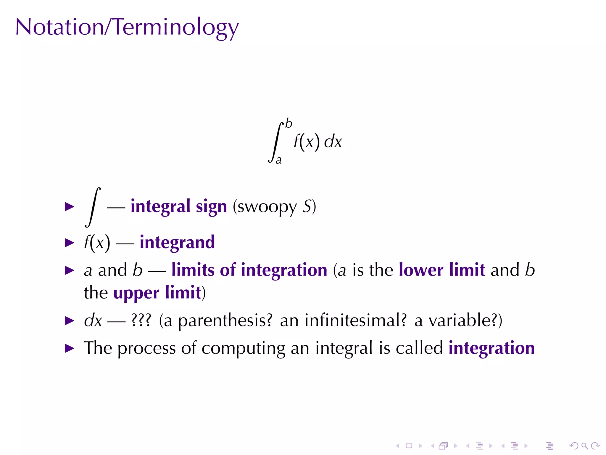 Lesson 25: Evaluating Definite Integrals (Section 4 version)