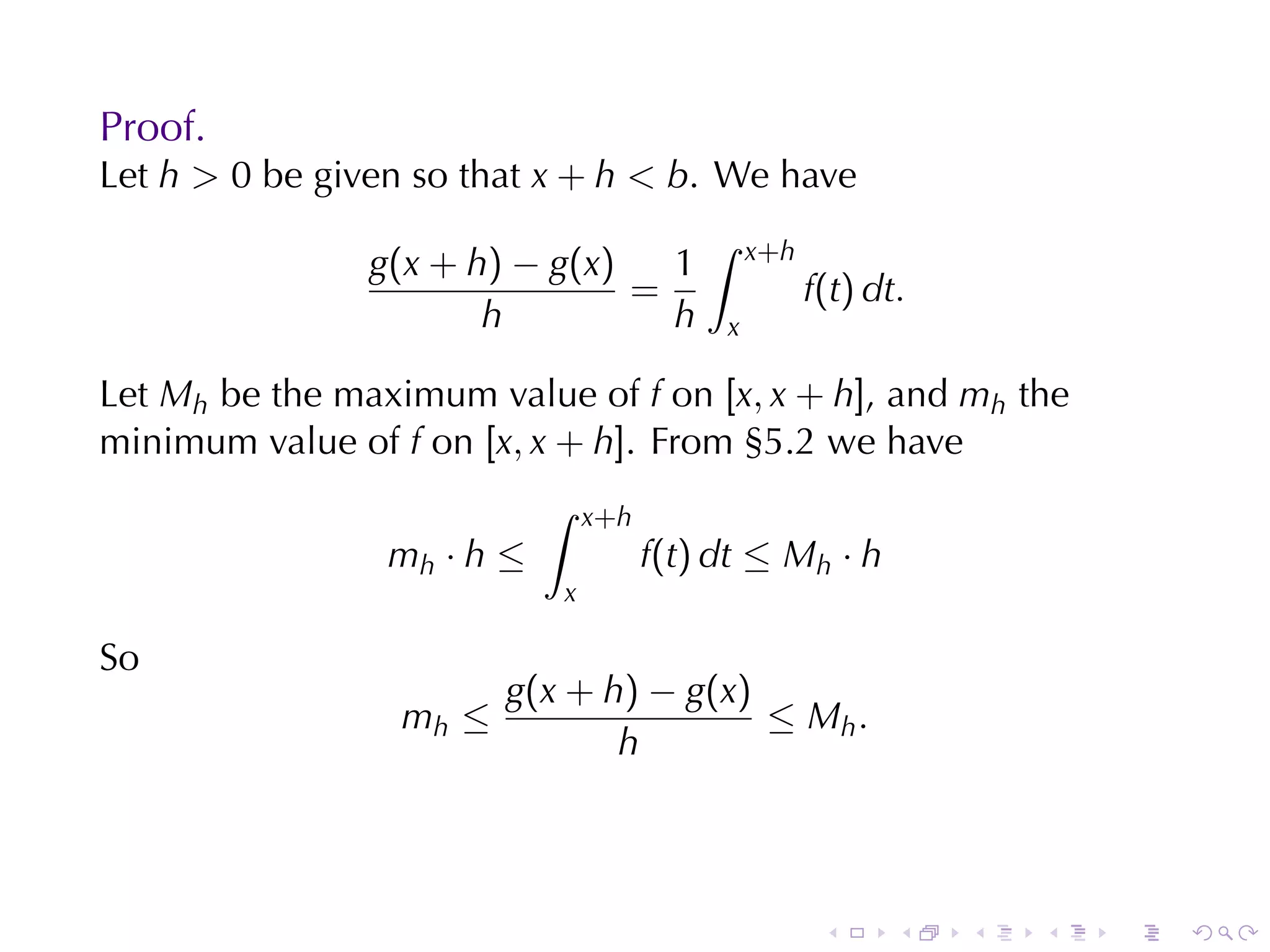 Lesson 26: The Fundamental Theorem of Calculus (Section 4 version)