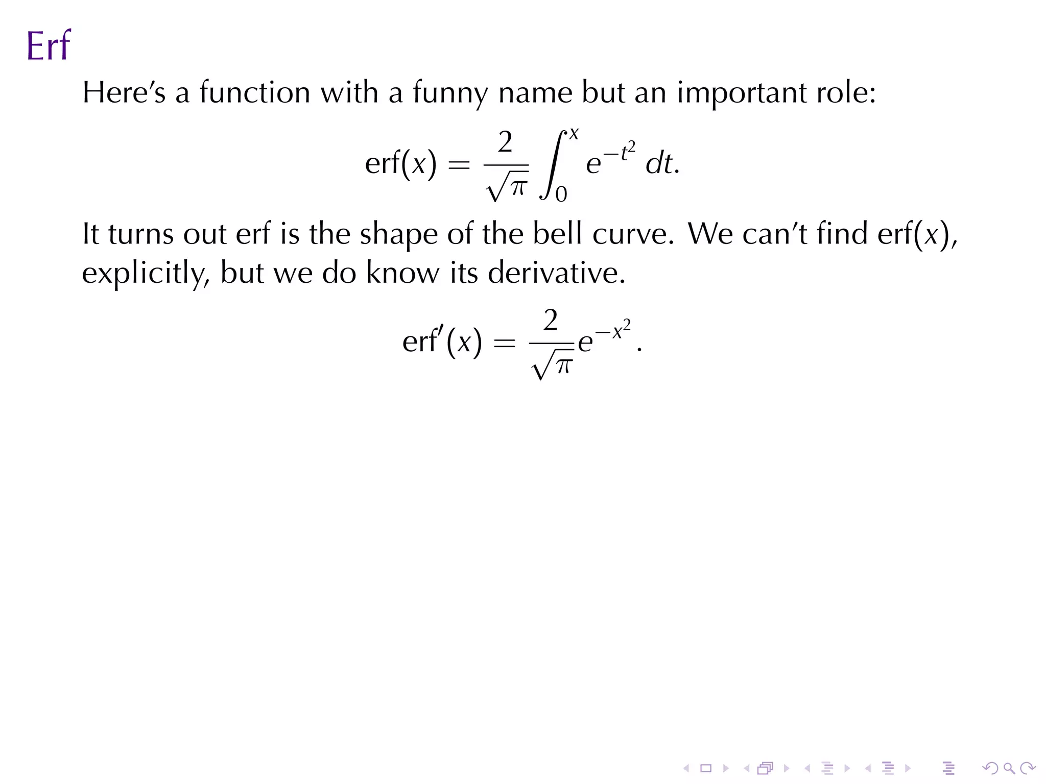 Lesson 26: The Fundamental Theorem of Calculus (Section 10 version)