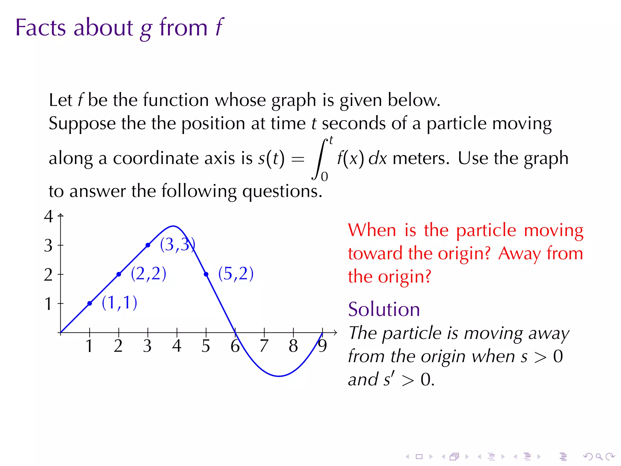 Lesson 26: The Fundamental Theorem of Calculus (Section 10 version)