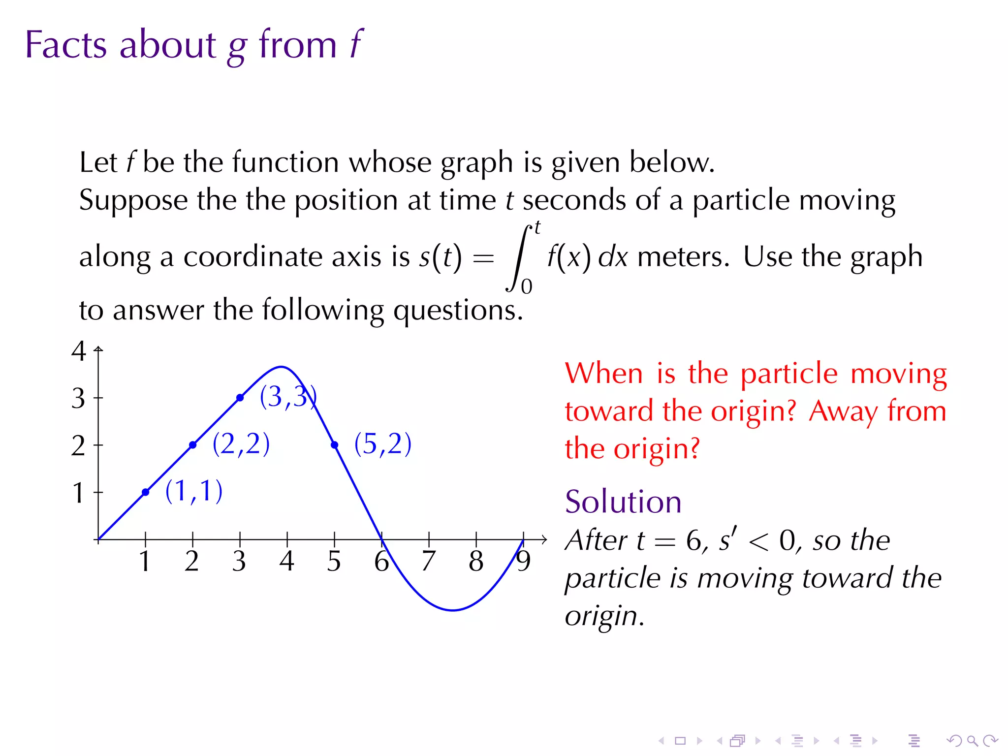 Lesson 26: The Fundamental Theorem of Calculus (Section 10 version)