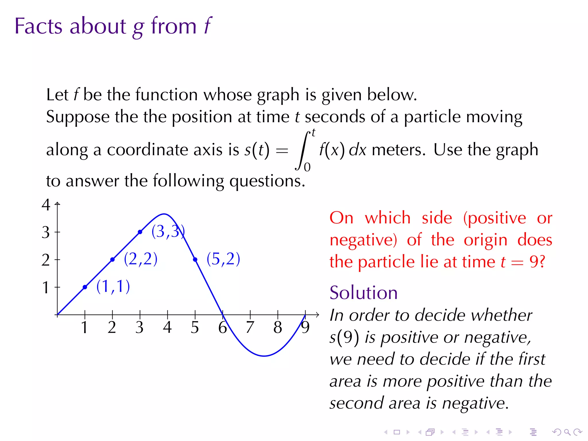 Lesson 26: The Fundamental Theorem of Calculus (Section 10 version)