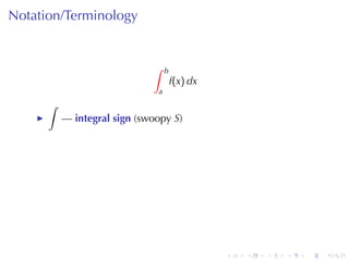 Lesson 26: The Definite Integral