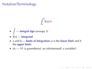Lesson 26: The Definite Integral