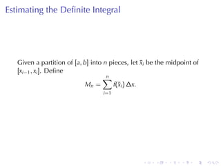 Lesson 26: The Definite Integral