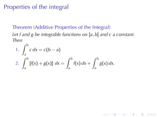Lesson 26: The Definite Integral