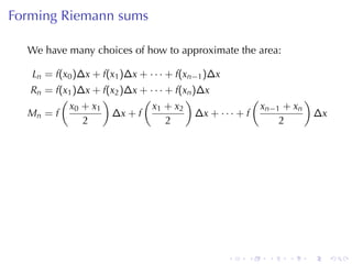 Lesson 26: The Definite Integral