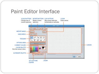 Paint Editor Interface 