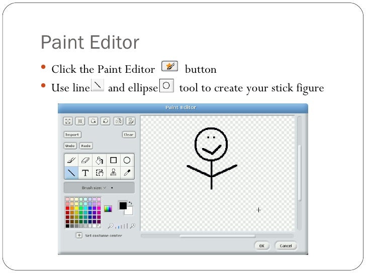 Scratch Lesson 2 Paint Editor