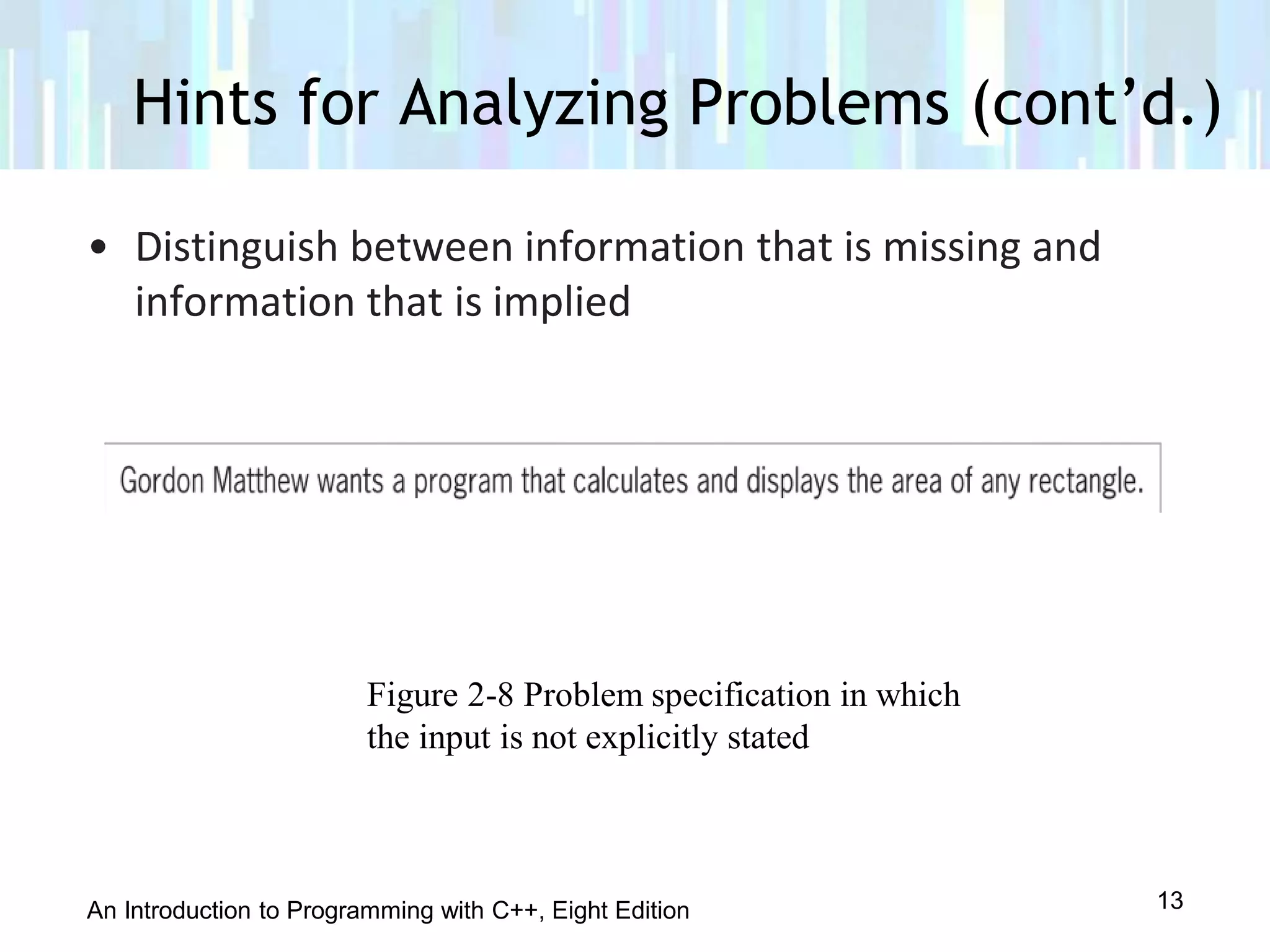 Lesson 2 beginning the problem solving process | PDF | Programming ...