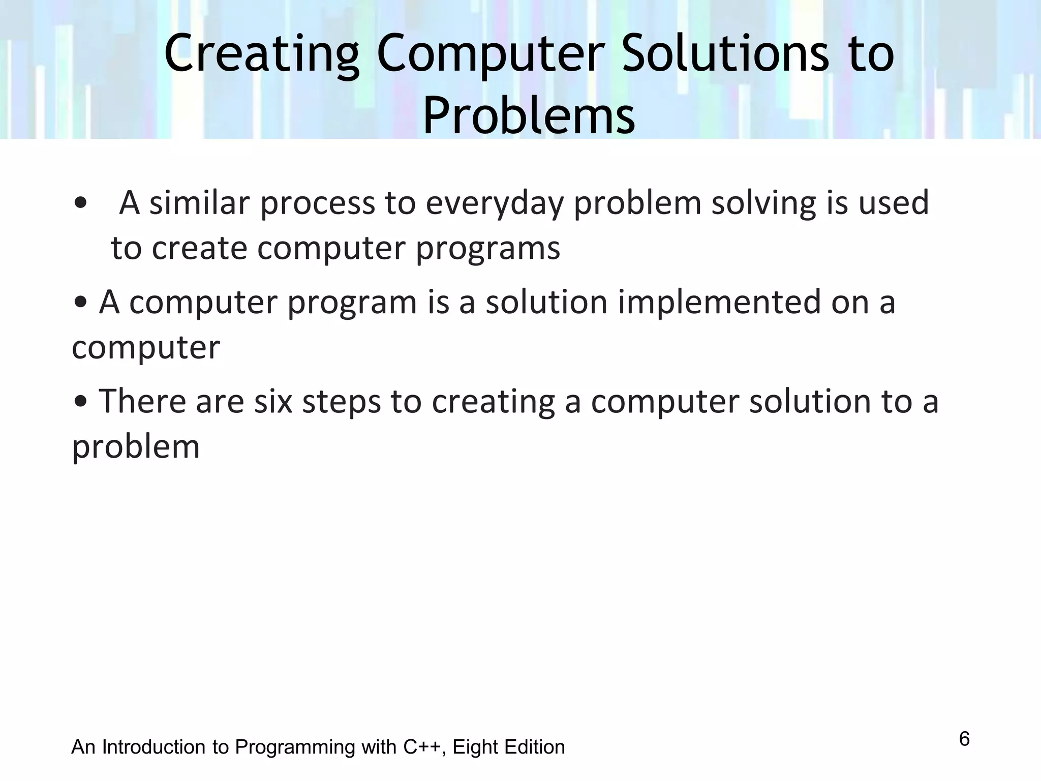 Lesson 2 beginning the problem solving process | PDF | Programming ...