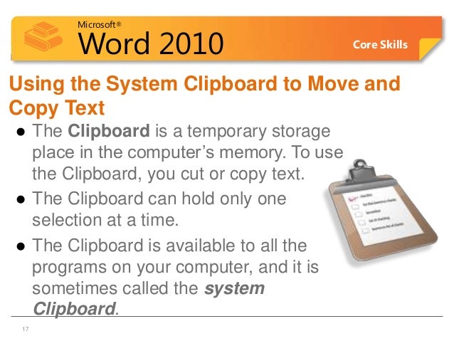 word 2010 clipboard settings - photo #10