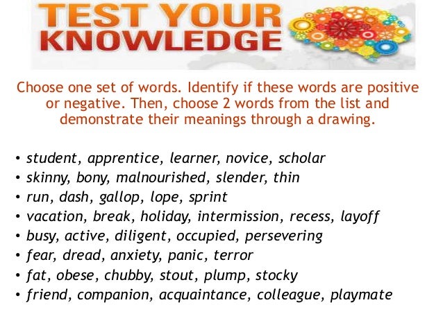 Denotation And Connotation Practice Worksheet