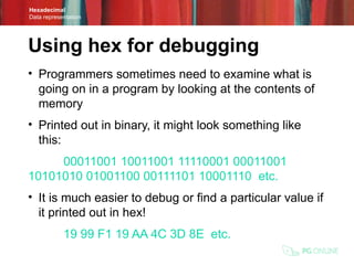 Comprehensive Guide to Hexadecimal Data Representation and Conversion ...