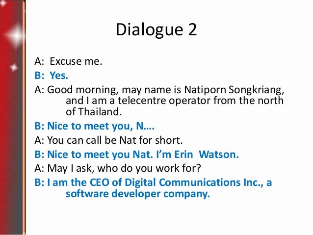 Contoh Dialog Introduce Myself - Gratis Omah Contoh Dialog Introduce Myself - Gratis Omah