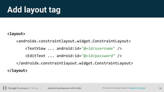 Android Layouts | PPTX