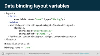 Android Layouts | PPTX