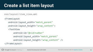 Android Layouts | PPTX