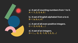 Text Sets Examples Math Lesson2_MathematicalLanguageAndSymbols _Lesson 2.1 ...