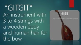 Gitgit instrument deals