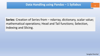Pandas Series | PPTX