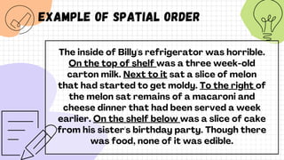 Spatialised Text Examples PROPERTIES OF A WELL-WRITTEN TEXT READING AND WRITING | PDF
