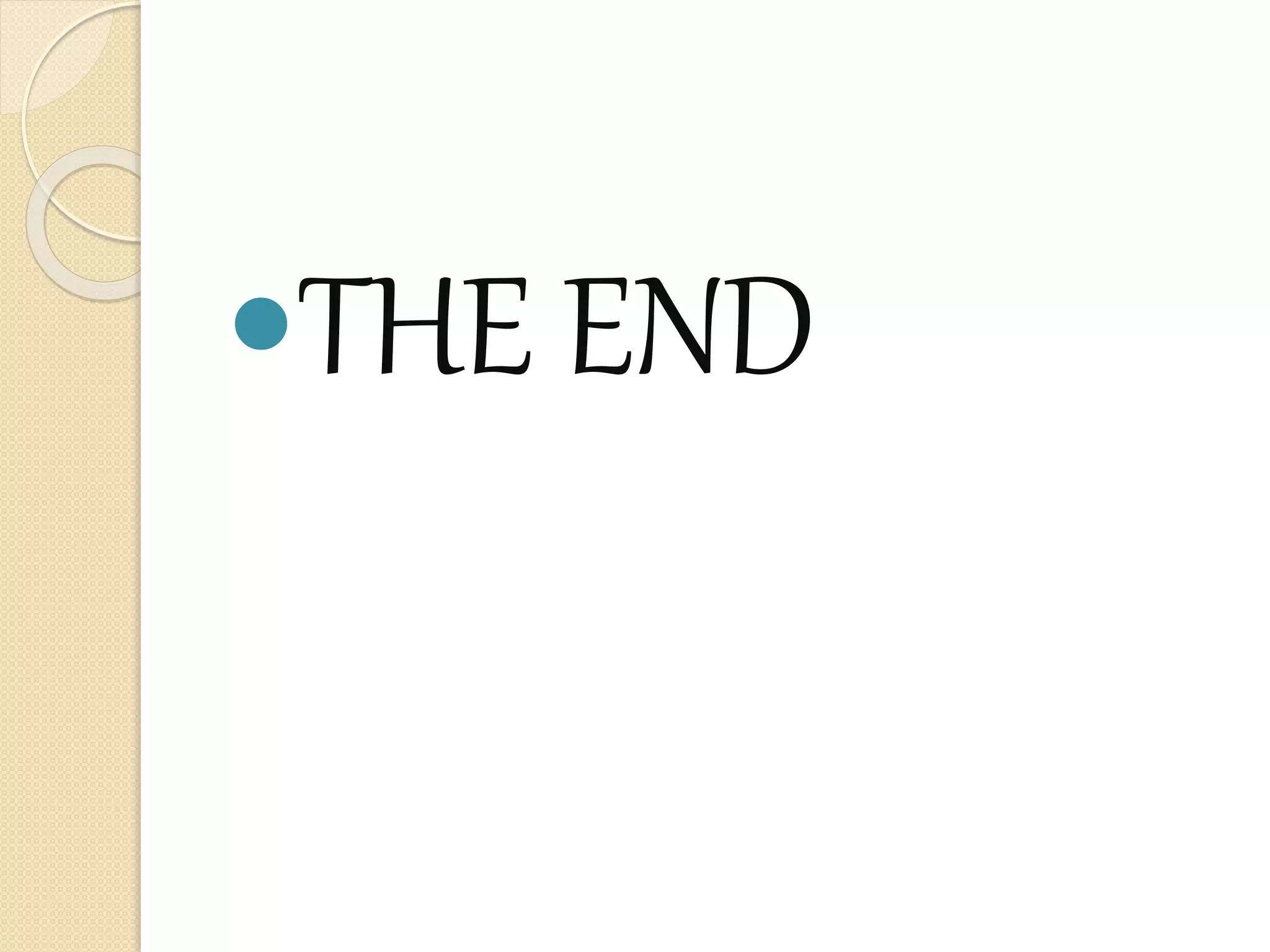 THE END
 