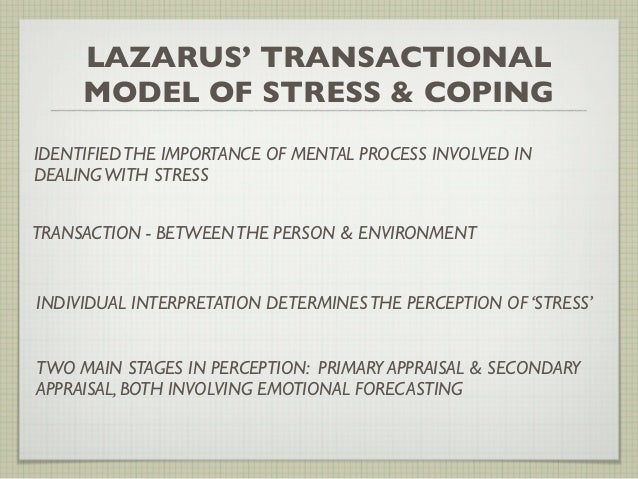 Lesson 2 psycholcogical derterminants of the stress response