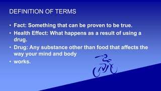 DRUG INFORMATION RESPONSIBLE DECISION MAKING | PPT