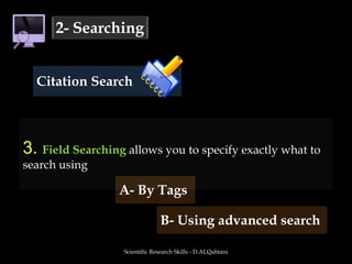 Scientific Research Skills - D.ALQahtaniCitation sensor found 1 article 