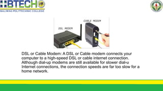 Lesson 2 Setting Up a Network powerpoint presentation | PPT