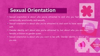 Comprehensive Understanding of Sexual Orientation and Gender Identity | PDF