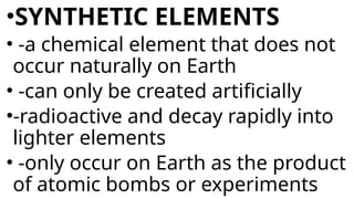 Physical science Lesson 2 Synthesis of New Elements.pptx