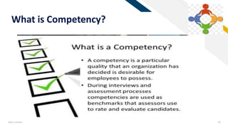 FR
Add a footer 28
What is Competency?
 