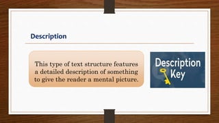 Lesson 2 text structure | PPTX